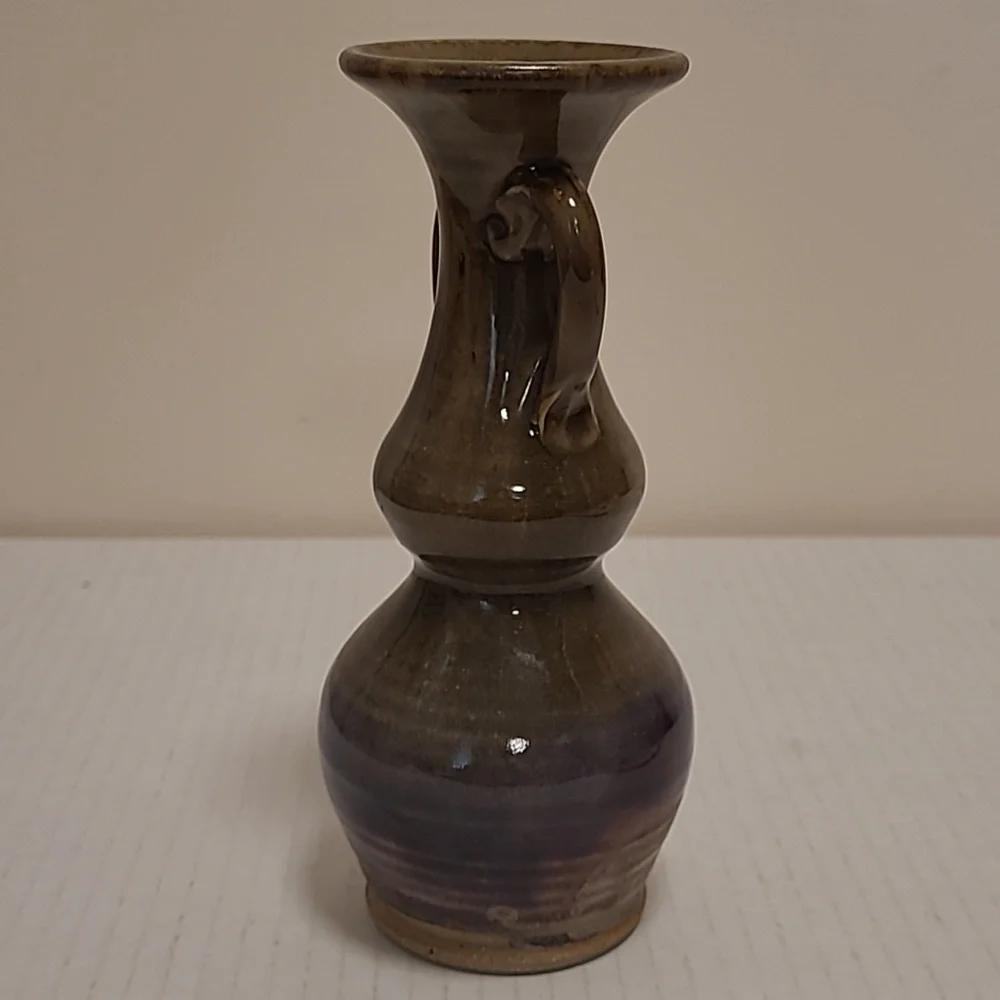 Artist Signed Nicholas Pottery Water Vessel/Vase